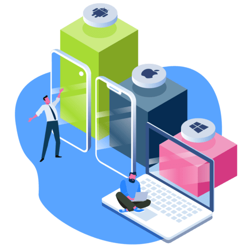 Platform-specific design for Android, iOS, and Web